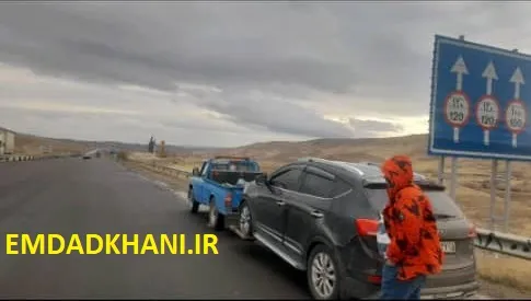 خدمات بکسل خودرو شبانه روزی در بستان آباد برای خودروهای سبک و سنگین - امداد خودرو بستان آباد